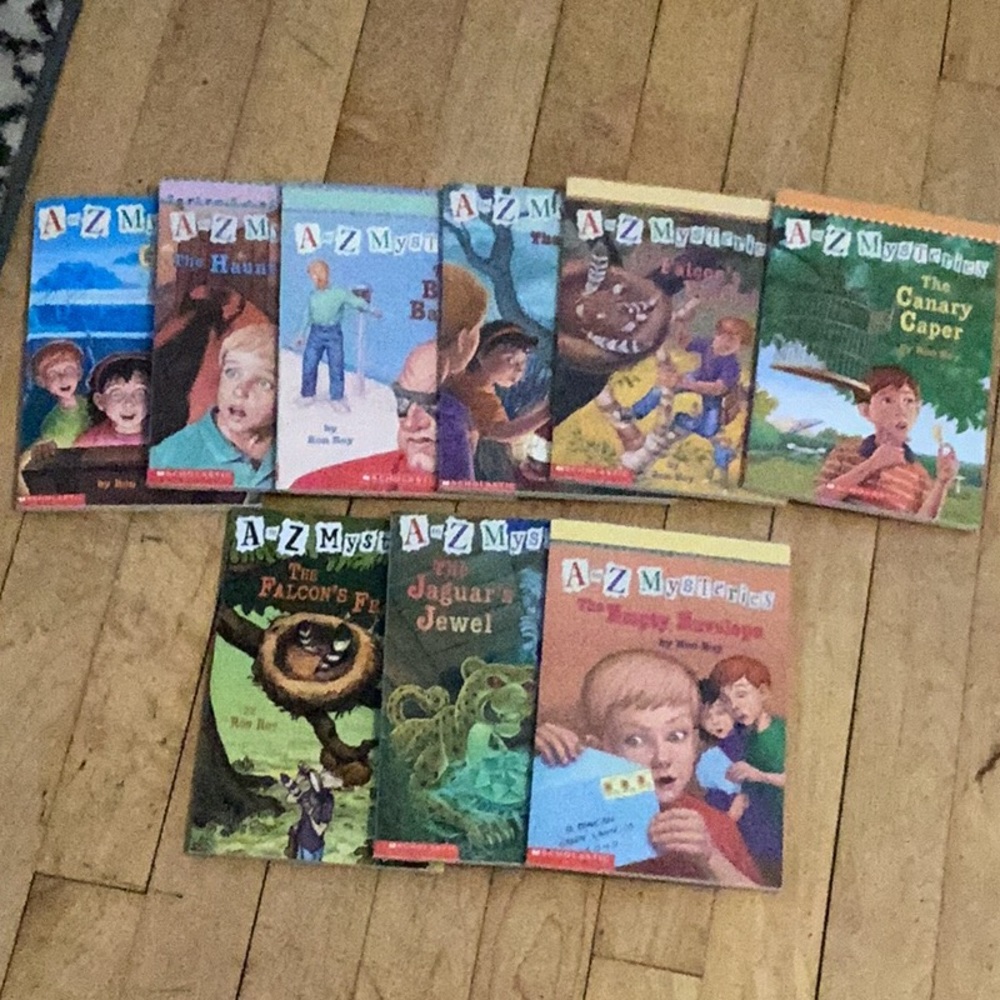 A to Z mysteries Book lot, B-J